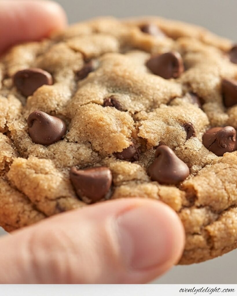 Chewy banana cookies loaded with chocolate chips